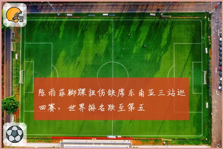 陈雨菲脚踝扭伤缺席东南亚三站巡回赛,世界排名跌至第五